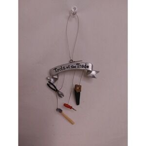 Tools Of The Trade Christmas Ornaments Contractor Carpenter Builder Holiday